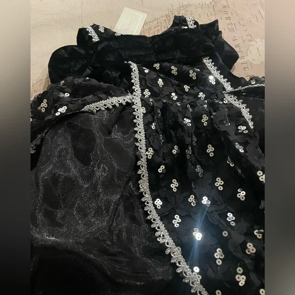 🆕Trish Scully BLACK Princess Dress Size 3 NWT - Picture 7 of 9